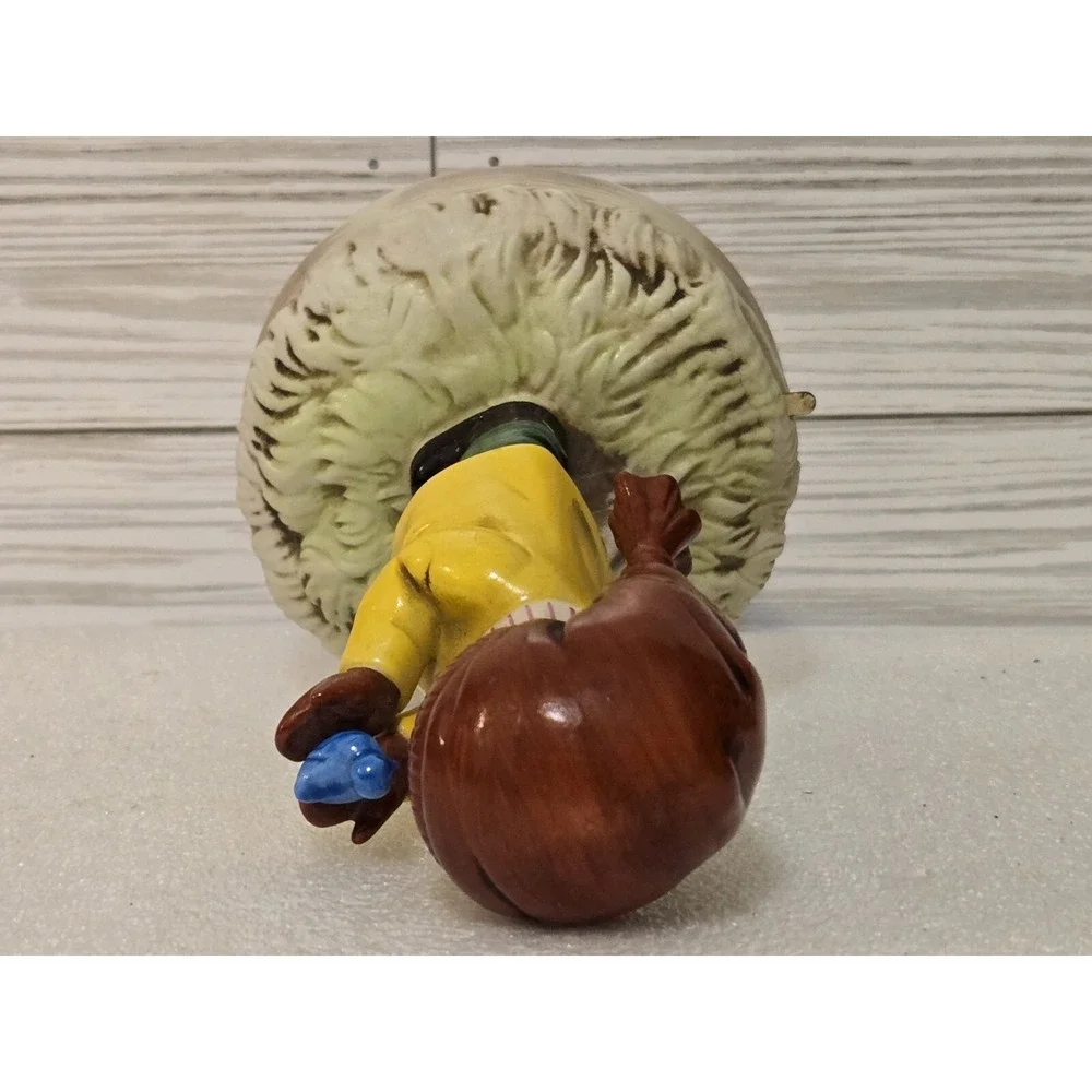 Moppets Fran Mar Gorham Girl with Blue Bird 1973 Music Not Working